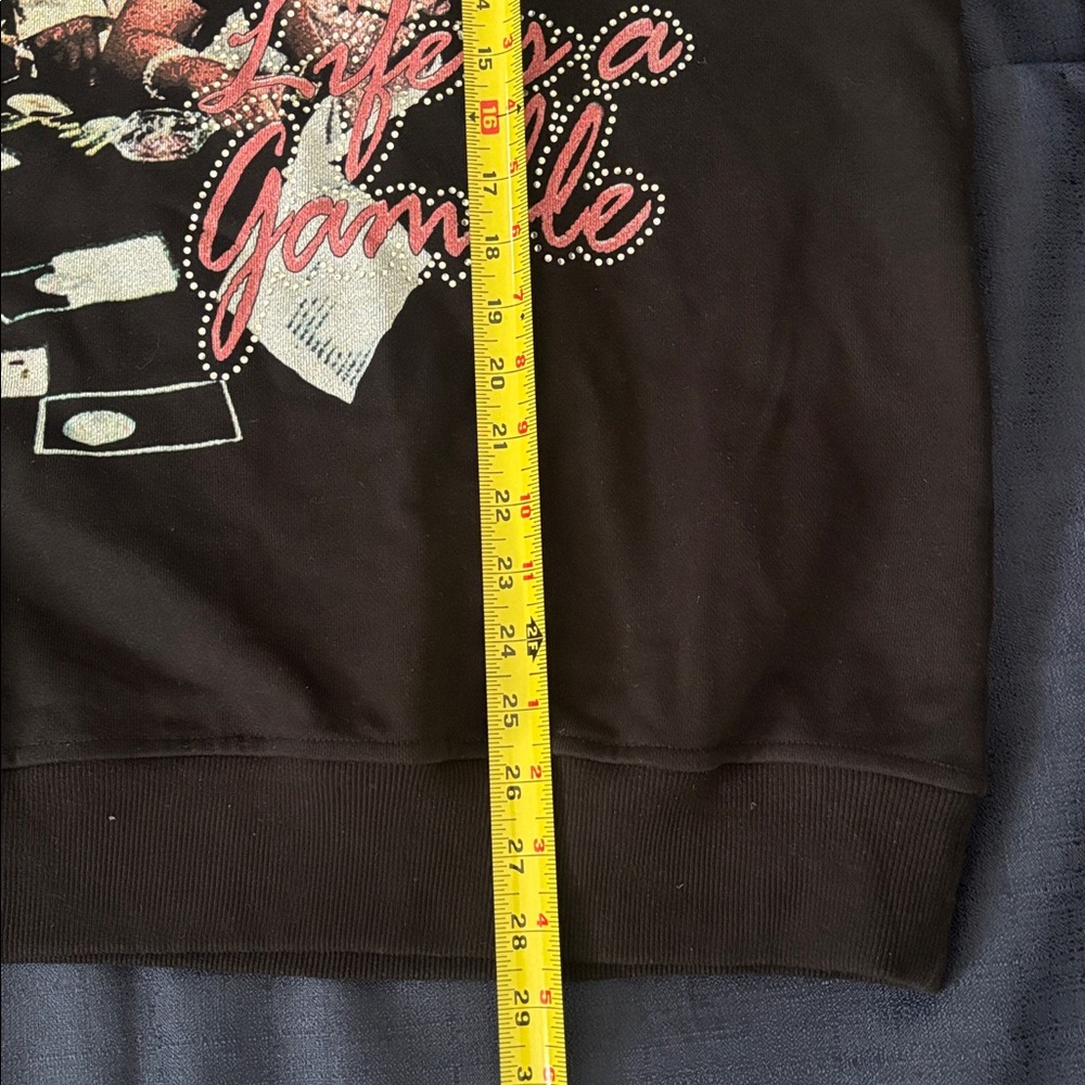 Black Graphic Hoodie - Picture 5 of 9